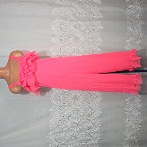 Barbie Pink Vintage Romper Nightgown sz Small